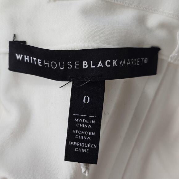 White House Black Market Crochet Lace Strapless Corset Top 0 - Picture 6 of 8